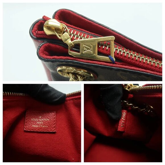 Louis Vuitton Surene BB Brown&Red Monogram Canvas Shoulder Bag 1168-052825 - Picture 11 of 12